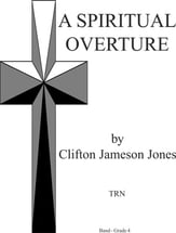 Spiritual Overture Concert Band sheet music cover